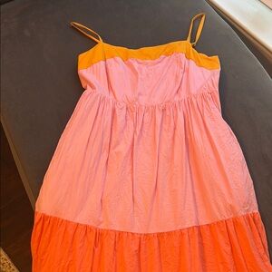 Colorful Midi Summer Dress